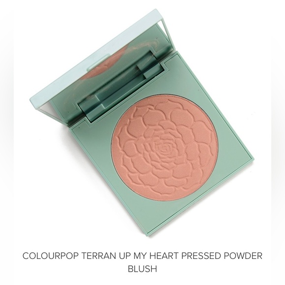 ColourPop Pressed Powder Blush in Terran Up My Heart - Picture 2 of 5